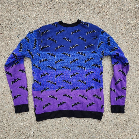 Vintage Knit Halloween Bat Sweater - Picture 9 of 9